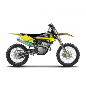 Blackbird set of stickers (veneers) + seat cover Stealth KTM SX / SX-F / EXC / EXC-F 125-500cc 16-19