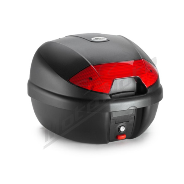KAPPA Monolock Top Case With Red Reflectors 30L