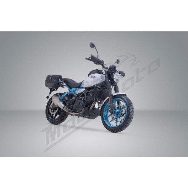 SW-MOTECH Legend Gear LC1 & LC 2 Side Bag System Black Edition Royal Enfield Guerrilla 450 2024