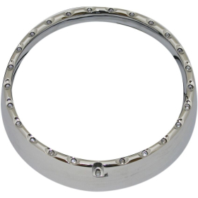 CUSTOM DYNAMICS 7" LED Halo Headlight Trim Ring Harley Davidson FLH / FLHT 1690-1977cc 14-24