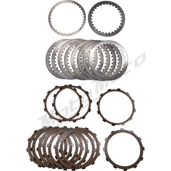 ALTO PRODUCTS Extra Friction and Drive Plates Kit Harley Davidson FLDE / FLHC / FLHXS / FXBR / FXST 1750-1923 17-25 
