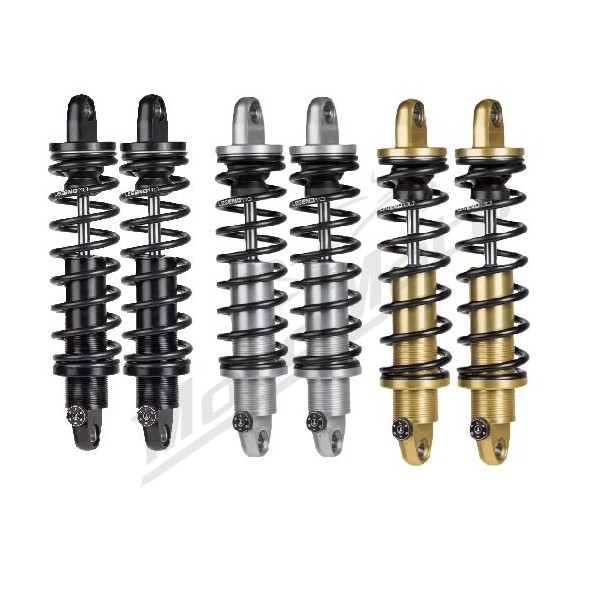 LEGEND SUSPENSION REVO-A Adjustable Standart Coil Suspension Harley Davidson FLHR / FLHRC / FLHT / FLHX / FLTRX 1450/1977 96-25