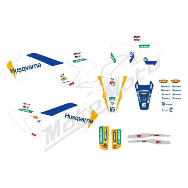BLACKBIRD FACTORY MXGP 26 Graphic Kit Husqvarna FC 250-450cc 16-18