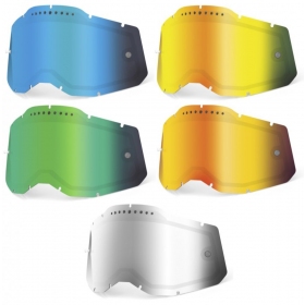 Off Road Goggles 100% Accuri 2 / Strata 2 / Racecraft 2 Dual Vented Mirror Lens