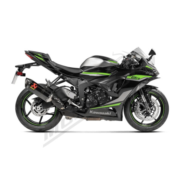 AKRAPOVIC Slip-On Line Carbon Fiber Kawasaki ZX-6R 600-636 09-25