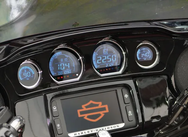 KOSO NORTH AMERICA HD-03 - Four-Piece LCD Gauge Kit Harley Davidson FLHTK / FLHX / FLHXS / FLHXSE / FLHXST 1690-1977cc 14-24