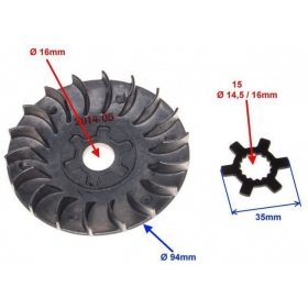 Variatoriaus lekštutė MINARELLI KOPIJA (KINIETIŠKO MOTOROLERIO) 50cc 2T Ø94mm