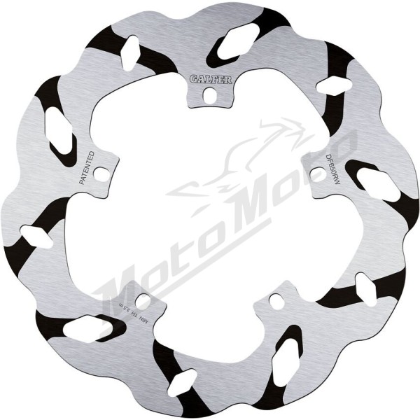 GALFER Wave® Front Brake Rotor Malaguti / Piaggio 50-250cc 92-19