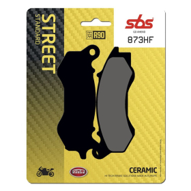 SBS HF Street 873HF Ceramic Organic Brake Pads Malaguti / SWM 125cc 18-24