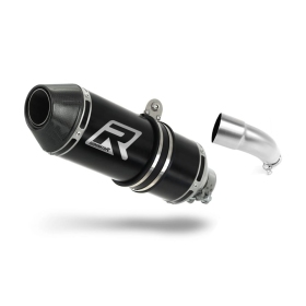 Yamaha YZF R3 2015-2018 Dominator Exhaust Silencer Muffler HP3 BLACK + dB killer