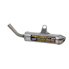 PRO CIRCUIT 304 Silencer Stainless Steel/Aluminum Gas Gas / Husqvarna / KTM 65 24-26