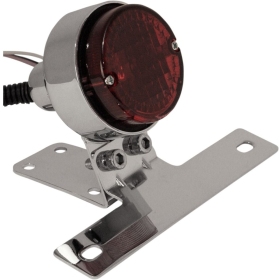 EMGO Universal Taillight Ø57.2mm with License Plate Mount
