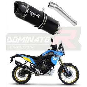 Exhaust kit DOMINATOR HP1 BLACK YAMAHA Tenere 700 / World Raid / Rally Edition 2021 - 2022