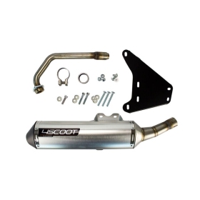 TECNIGAS 4Scoot Silencer PIAGGIO X8/ X EVO/ 125, APRILIA ATLANTIC/ ARRECIFE 125