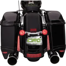 CIRO Filler Panel Lights HARLEY DAVIDSON FLHR / FLHRXS / FLHX / FLHXS / FLTRX / FLTRXS / FLTRXSE 1690-1923 14-24