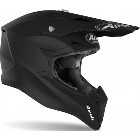 AIROH Wraap Color black matt motocross helmet