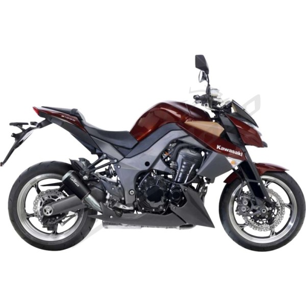 LEOVINCE LV-10 Black Edition Slip-On Muffler KAWASAKI Z 1000 10-20