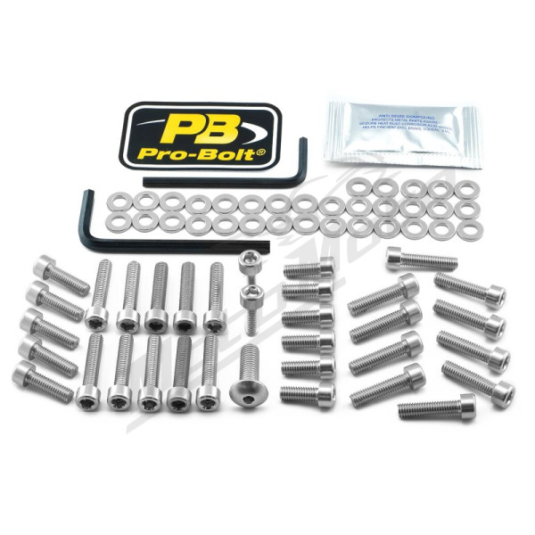PRO BOLT Aluminium Engine Bolt Kit For Yamaha YZF-R1 1000cc 09-14