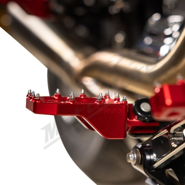 THRASHIN SUPPLY CO. Aggressor Foot Pegs Harley Davidson FL / FLD / FLDE / FLFB 1200-1977cc 72-25