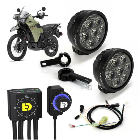DENALI DialDim D7 Papildomų žibintų kompl. Kawasaki KLR 650 2022
