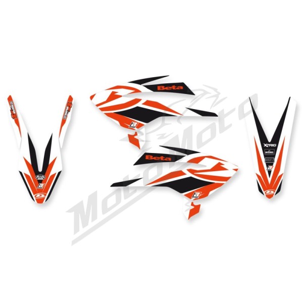 BLACKBIRD RACING Graphics kit with seat cover Beta RR 125-525cc 07-09
