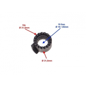 Starting gear MINARELLI AM6 50 2T 18+19teeth