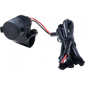 Interphone 2x USB phone charger fastening on handlebar