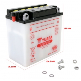 Battery YB7A YUASA 12V 8Ah