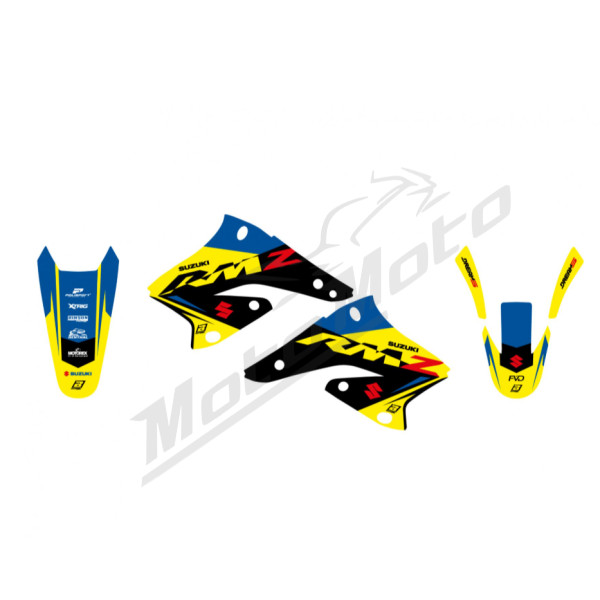 Blackbird DREAM 5 grafikos lipdukų kompl. SUZUKI RMZ 250 04-06