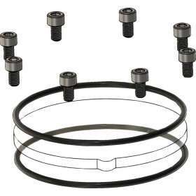 TRASK Assault Cam Cover Repair Kit Harley Davidson 1750-1977cc 17-25