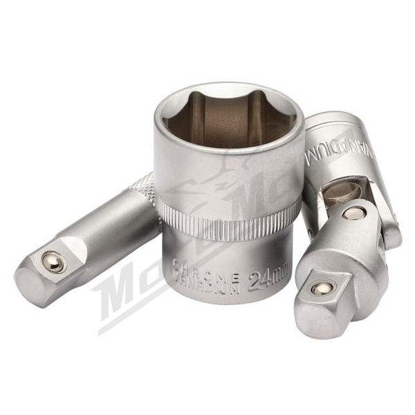 DRAPER HI-TORQ® Metric Socket and Bit Set - 3/8" Sq. Dr. (58 Piece)