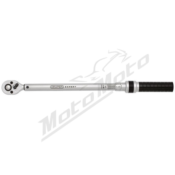 DRAPER Expert Ratchet Torque Wrench - 1/2" / 40-200 Nm