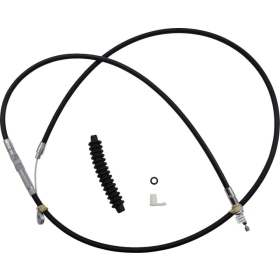 DRAG SPECIALTIES High-Efficiency Black Vinyl Clutch Cable Harley Davidson XL 883-1200cc 11-17