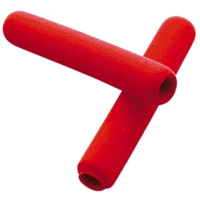 V PARTS Foam Lever Grips Red Derbi / Vent 50 12-25 22mm