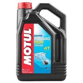 Alyva MOTUL INBOARD TECH 10W40 Pusiau sintetinė - 4T - 5L