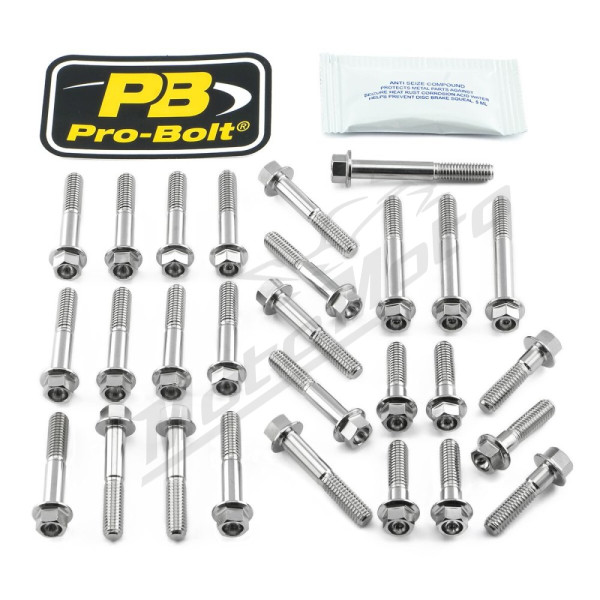 PRO BOLT Stainless Steel Engine Bolt Kit for BMW S 1000cc 15-23