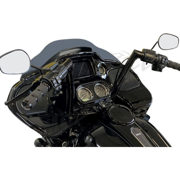 FAT BAGGERS INC. 1-1/2" EZ Install Flat Top Sharknose Handlebar Black 38mm 89cm (30,5cm)