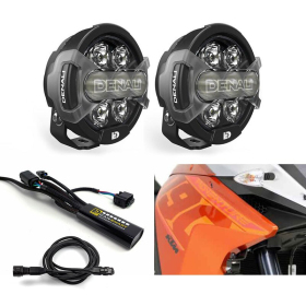 DENALI CANsmart D7 Pro Papildomų žibintų kompl. KTM Adventure 1050-1190 13-16