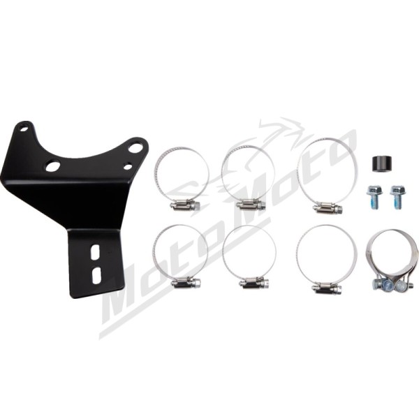 COBRA "Speedster Swept" trumpa išmetimo sistema Juoda  Harley Davidson FXD / FXDB / FXDC / FXDF / FXDL / FXDWG 1450-1800cc 06-11