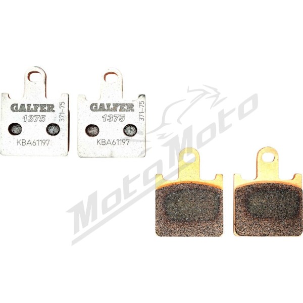 GALFER HH Sintered Ceramic Brake Pads Kawasaki GTR / Z / ZX / ZZR 600-1400cc 06-16