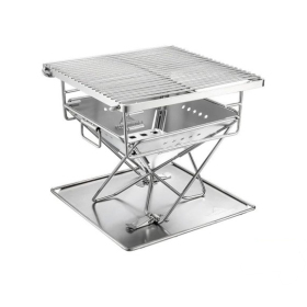 Burning fire grill MINI 24.5x24.5x21cm