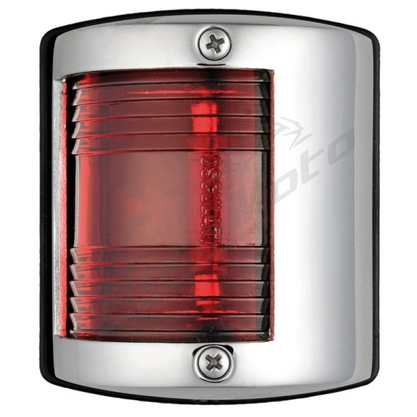 Osculati Utility 85 navigation light SS - Red 112.5°