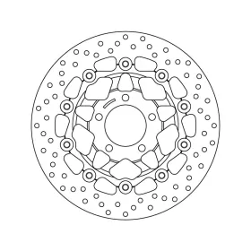Brembo Serie Oro front brakedisc floating Suzuki GSF / GSX / RF / SV