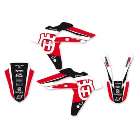 BLACKBIRD Dream Graphic 4 Grafikos rinkinys HUSQVARNA TE 450-510cc 2005-2007