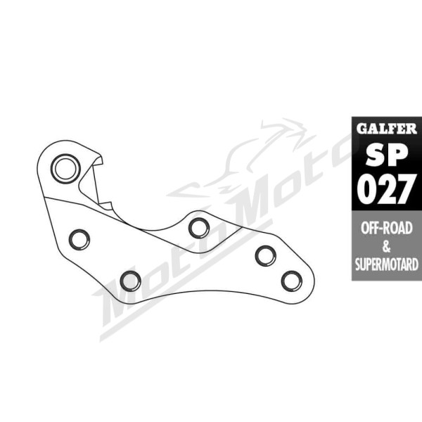 GALFER Brake Caliper Relocation Bracket Gas Gas EC 250-300cc 18-20