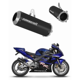 Honda CBR 954 2002-2003 Exhaust Silencer Muffler GP BLACK + dB killer