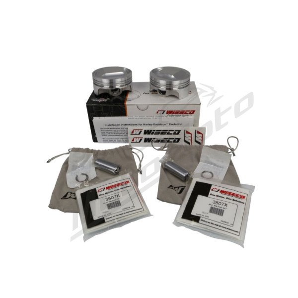 WISECO Forged Piston Kit BUELL 1200cc 89-10 Ø89