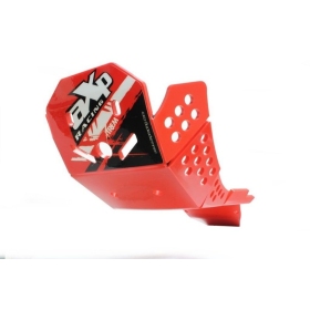 AXP Enduro Xtrem dugno apsauga raudona HDPE 8 mm Honda CRF 450 2019-2024