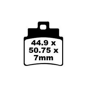 EBC SFA Brake Pads KYMCO / SYM 250-300cc 01-20