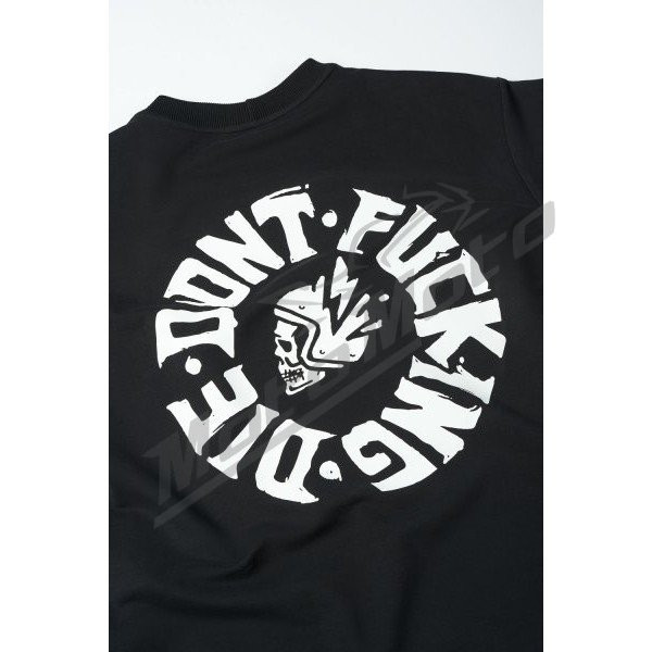 PANDO MOTOLUKE DON'T DIE BLACK Oversized T-Shirt Unisex